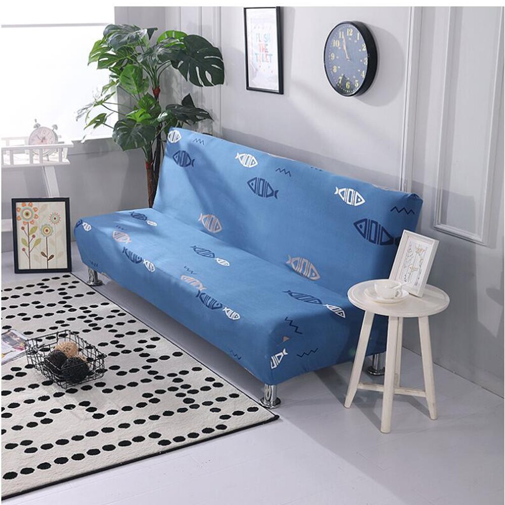 Universele bankhoes woonkamer schattig dierenpatroon bankhoes elastische hoezen voor 160cm to 190cm banken zonder armleuningen