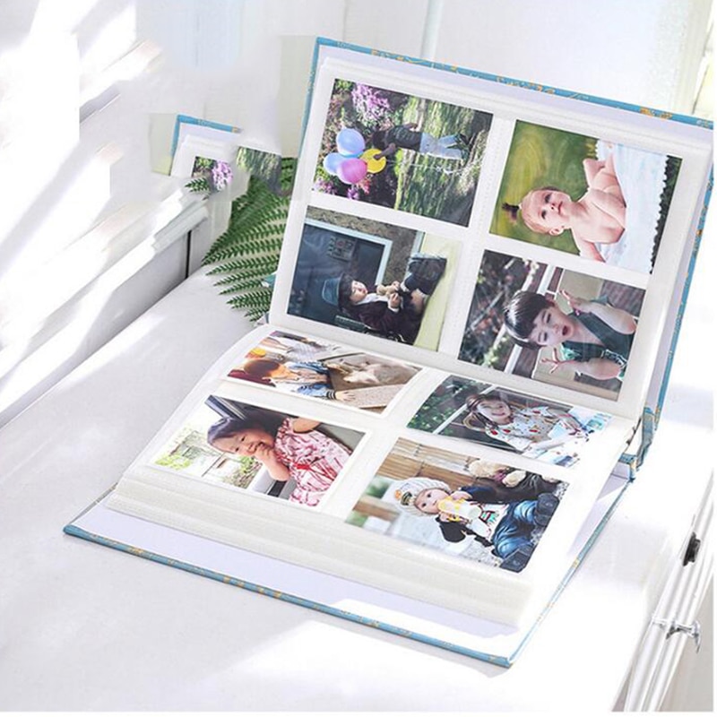 Grand Album Photo 4D de 6 pouces Intert 200 Pages, papier de Scrapbook pour bébé famille, Albums de mariage, Album de Scrapbooking