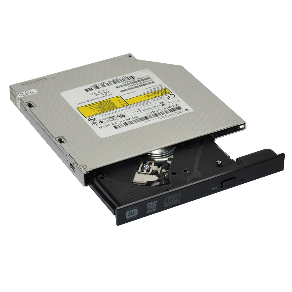 DeepFox 12.7mm DVD ROM Optical Drive CD/DVD-ROM CD-RW Player Burner Slim Portable Reader Recorder For Laptop With Panel