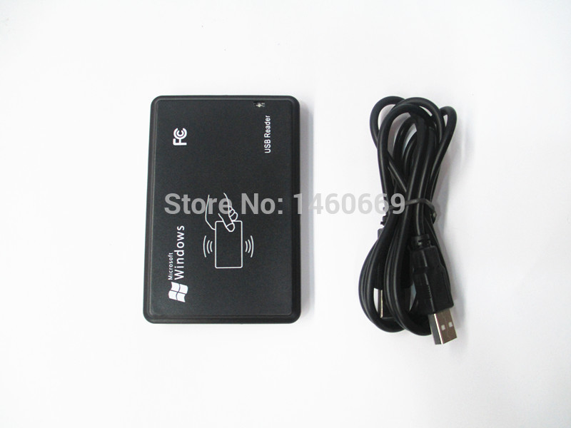 USB RFID ID Contactless Proximity Smart Card Reader EM4001 EM4100 Windows
