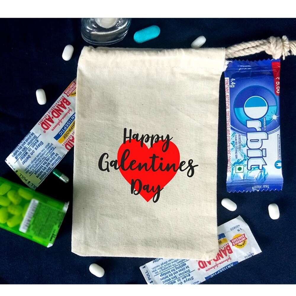 Party favor bags Galen-tines day bags Girls party on feb 13 Slumber party bags Bachelorette party kit bag hen party bags