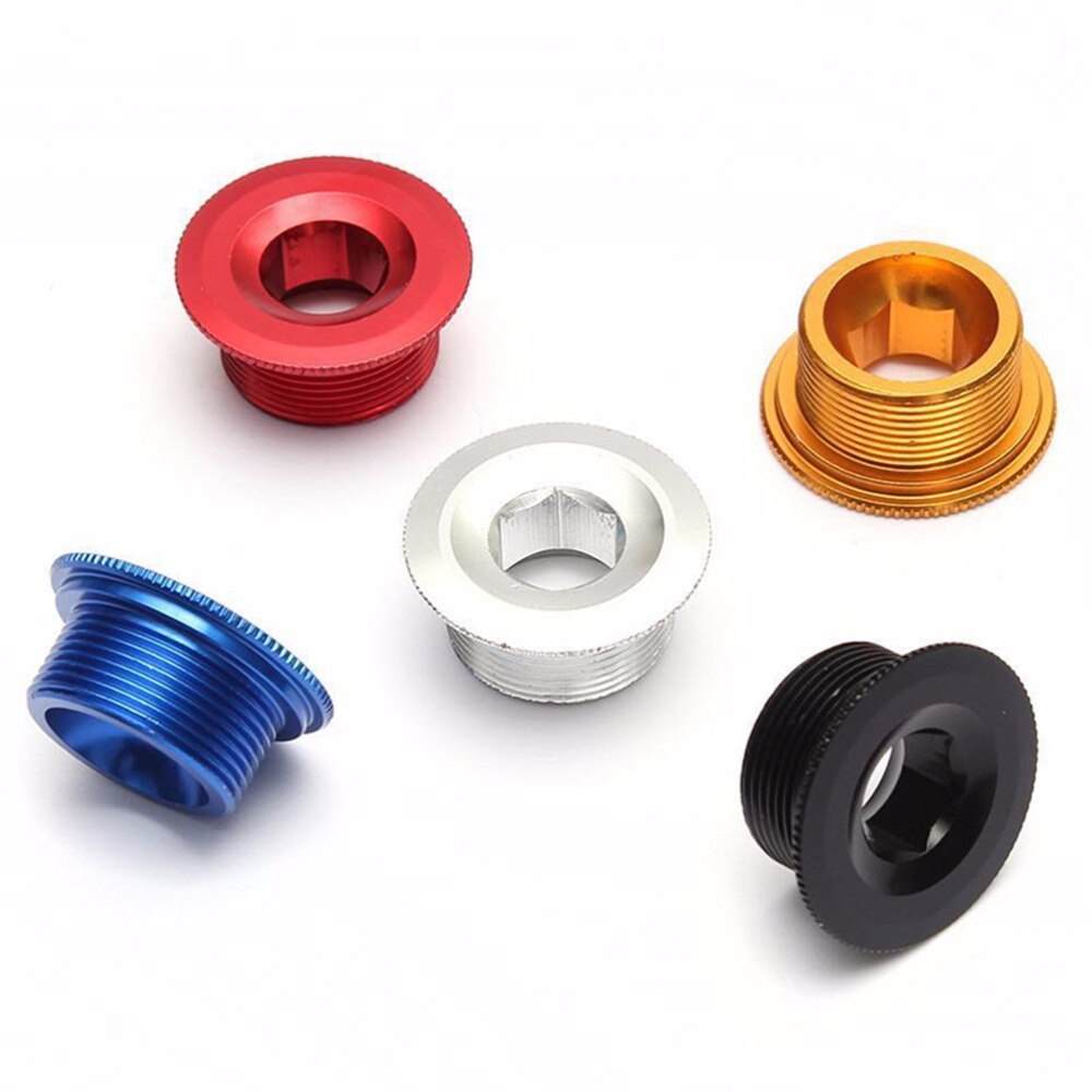 Anodisé vtt vélo de route manivelle bras BB axe vis bras fixation boulon vélo vélo roue à chaîne vis pour Shimano 20mm