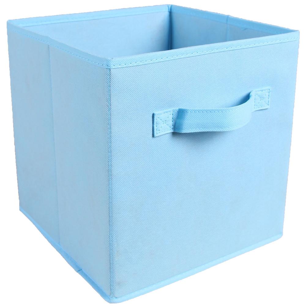 Kubvikbar non-woven tyg förvaringslåda hopfällbar tygförvaring kub korg lådor leksaker organisatör behållare lådor: 11