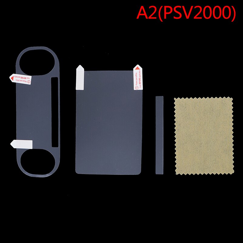 Pour PS Vita PSV 1000/2000 HD-Film protecteur d'écran avant et arrière Transparent ZMONH: A2