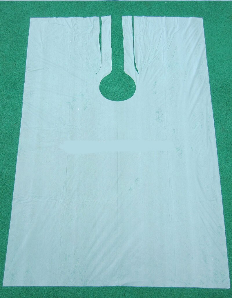 100pcs/set salon Cleaning Plastic Aprons Disposable Apron Transparent Hairdressing cape disposable cloth Barber hair salon tool