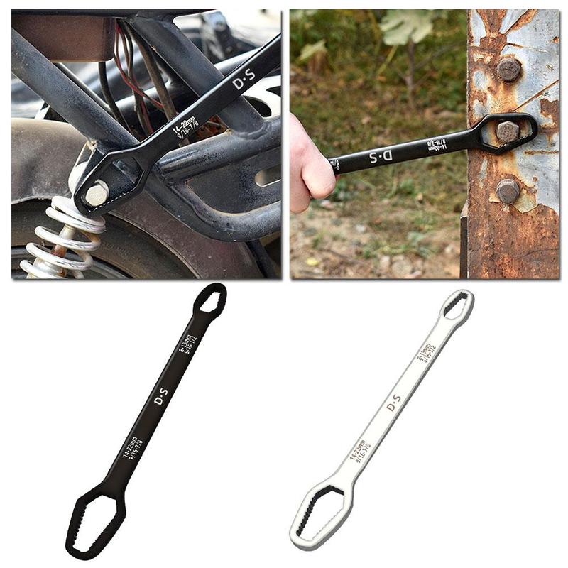 universal wrench multi-function fast pressure wrench For nuts wrench bolts and socket head spanner adjustable Z0J4