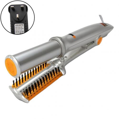 Professionele Dual Gebruik Elektrische Roterende Haar Krultang Stijltang Krullen Spalk Haar Krultang Rechttrekken Machine: UK Plug