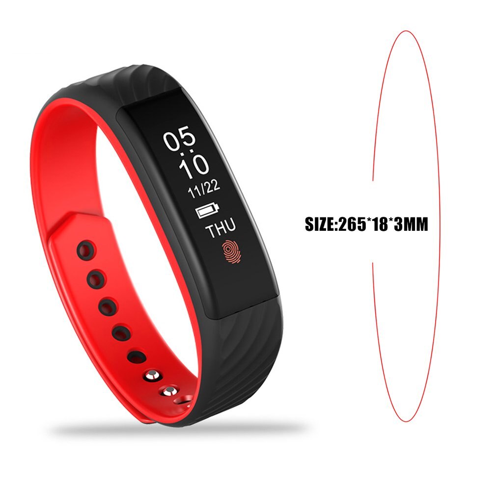 W810 Braccialetto Intelligente di Sonno tenere sotto controllo di Frequenza Cardiaca Contapassi Intelligente Banda Inseguitore di fitness sport Intelligente Orologio per androide per IOS