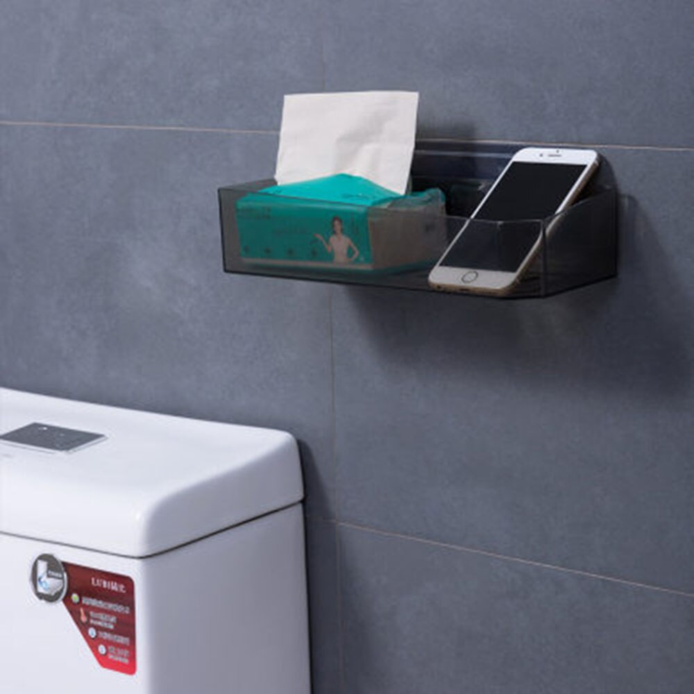 Wall Mounted Shelves Removable Bathroom Floating Shelves Wall Shelf Self Adhesive Shower Basket Bathroom Kitchen Storage