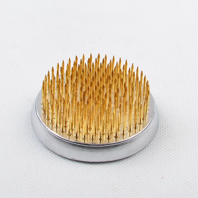 Naald bloem basis houder puntige kikker vaste gereedschappen bloemstuk speld japan ishizaki kenzans japanse ikebana kenzan