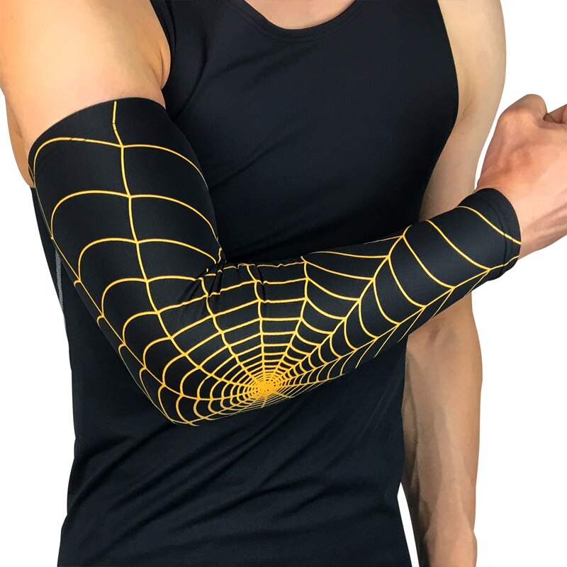 Quick Dry UV Schutz Compression Arm Sleeves für Basketball Ellenbogen Pad Fitness Armschützer Sport Radfahren Hülse