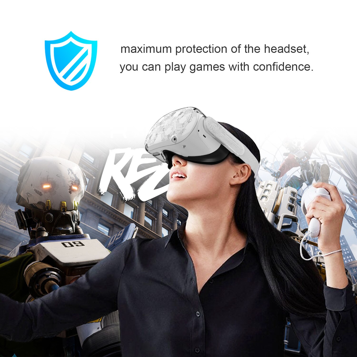 Vr Shell Voor Oculus Quest 2 Vr Headset Bescherming Cover