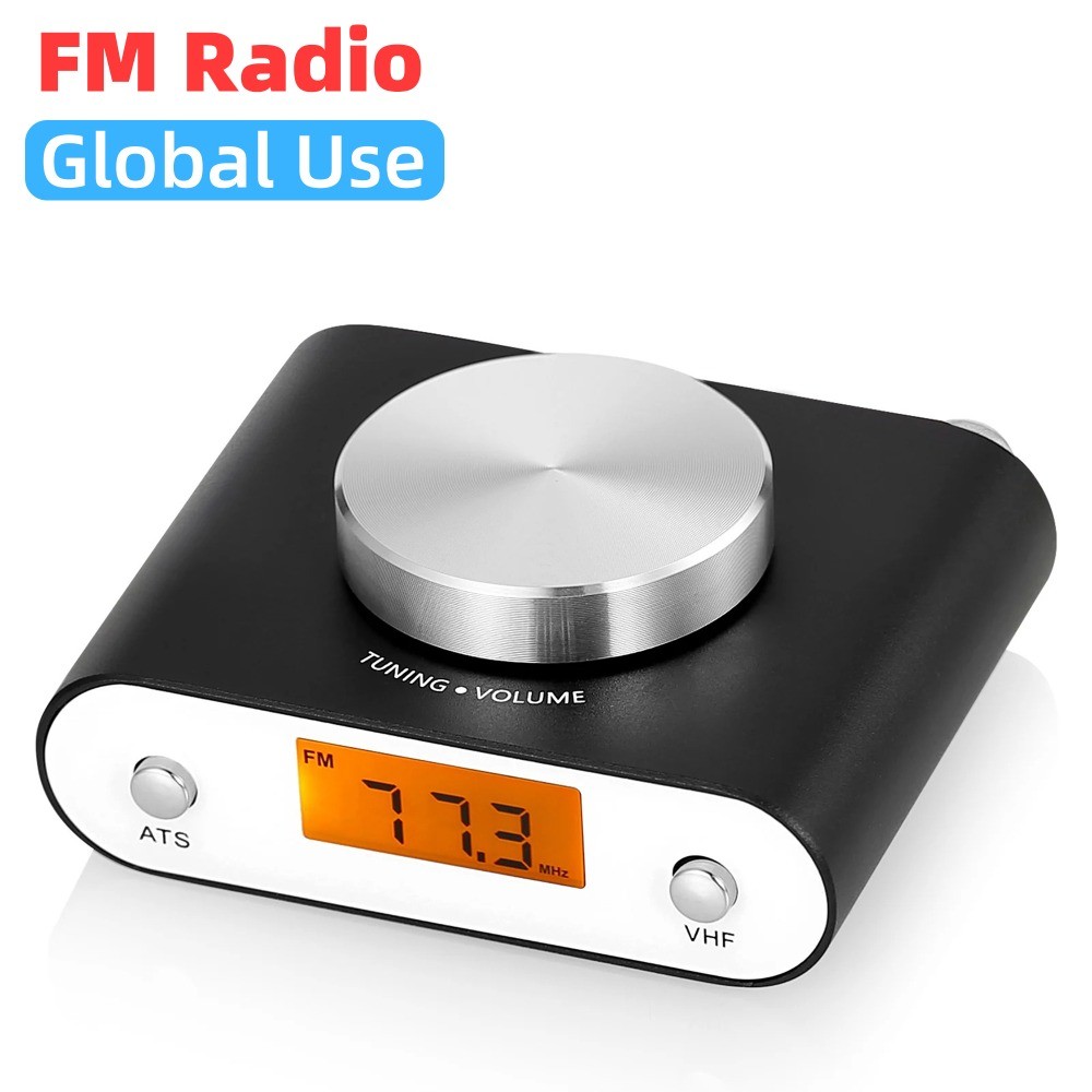 Mini transistor radio FM Ricerca manuale o automatica universale globale con schermo di visualizzazione 64/76/87-108 MHz 64-108 MHz Radio stereo FM