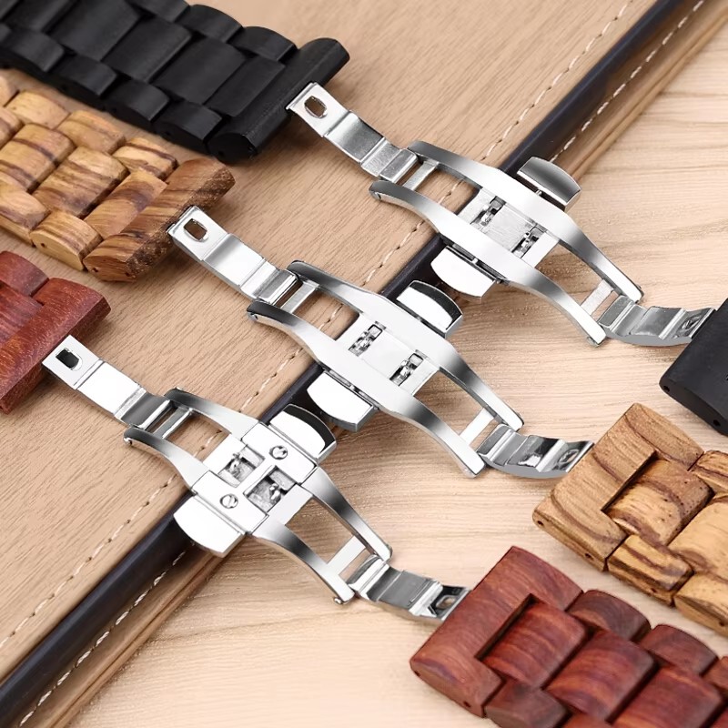 Correa de muñeca de madera para Xiaomi Huami Amazfit Bip/Bip S U GTS 2 GTR 47MM Stratos 3/2/2S correa de reloj reemplazar correas accesorio 20 22mm