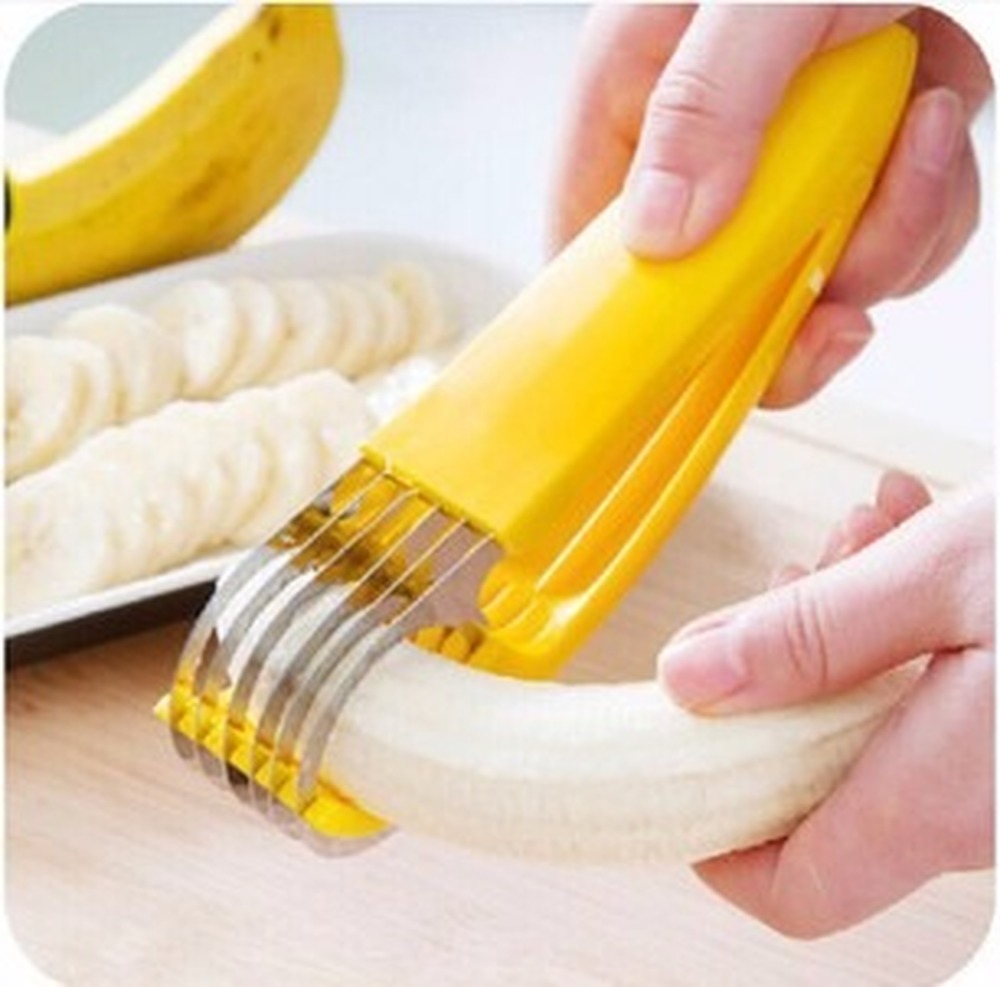 Coupe Banane - Coupe Fruits - Gadgets de Cuisine