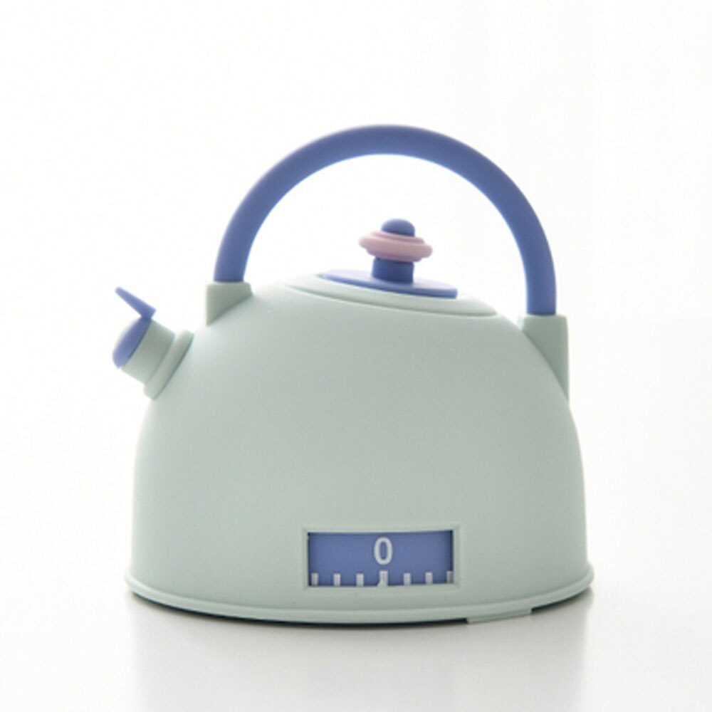 cute rotating student learning productivity timer mechanical reminder timer Children's Desktop set management Device: mint