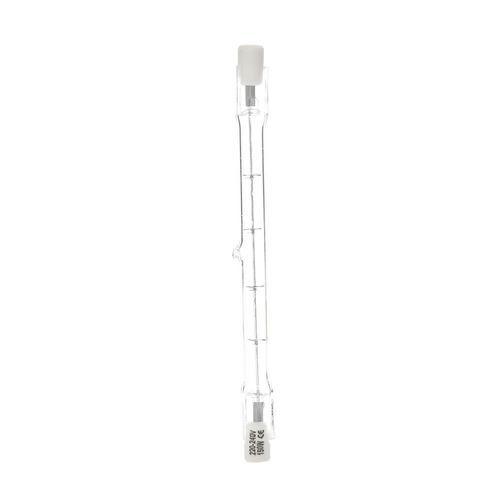 Lámpara de tungsteno-yodo 150 W, fuente de hogar, lámpara halógena de vidrio para interiores y exteriores, brillante R7S 220 V-240 V, iluminación de la habitación segura duradera