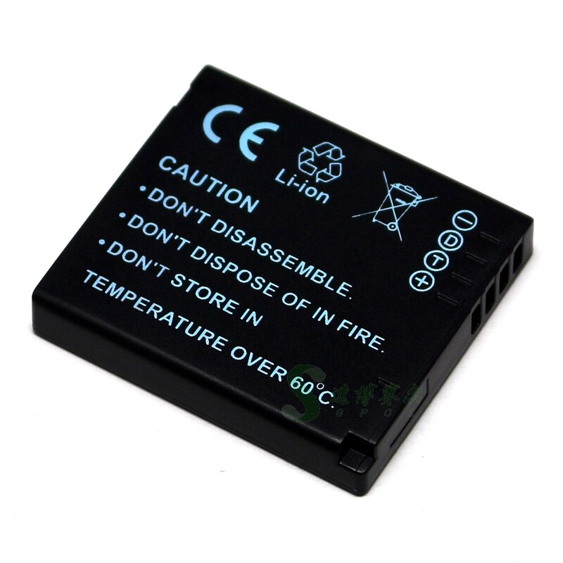 DMW-BCF10E batería + cargador USB para Panasonic DMC-F3 DMC-FH1 DMC-FS10 DMC-FS62 DMC-FT4 DMC-FX75 Cámara reemplazar CGA-S/106C