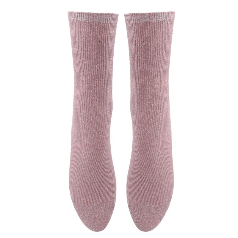 1-3Y Del Capretto Del bambino Calzini e Calzettoni Della Ragazza Dei Bambini Principessa Sveglia di colore Solido Delle Ragazze Alti Al Ginocchio Lunghi Calzini e Calzettoni Ragazze Ginocchio Calzini e Calzettoni: rosa