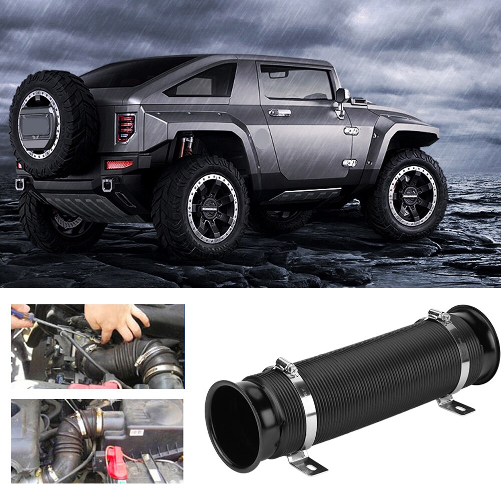 90 Graden Elbow Coupler Siliconen Slang, 32mm 1.26 ID voor Auto Zwart