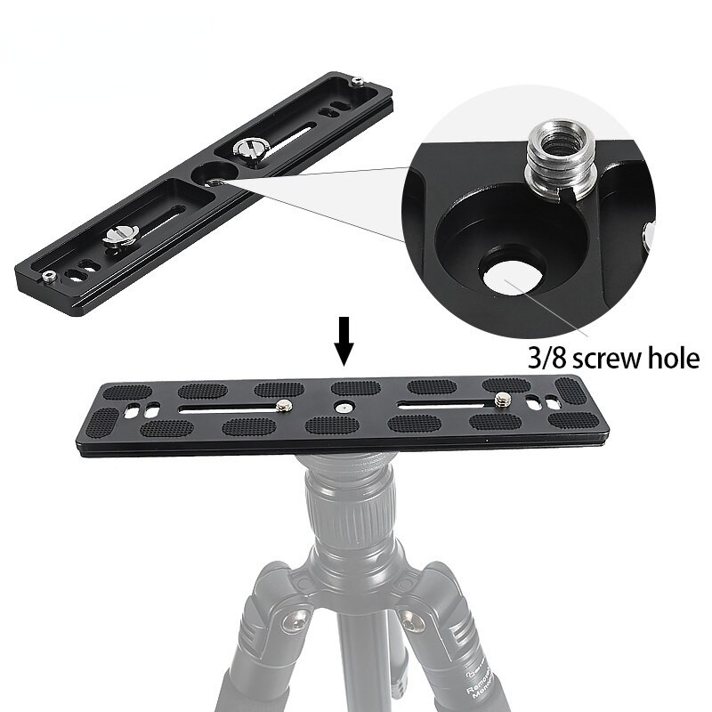 Dslr Camera Plate Tripod Plate Quick Release Adapter Base Plate Camera Mount Plate for Dslr Camera Arca Swiss Ball Head Tripod