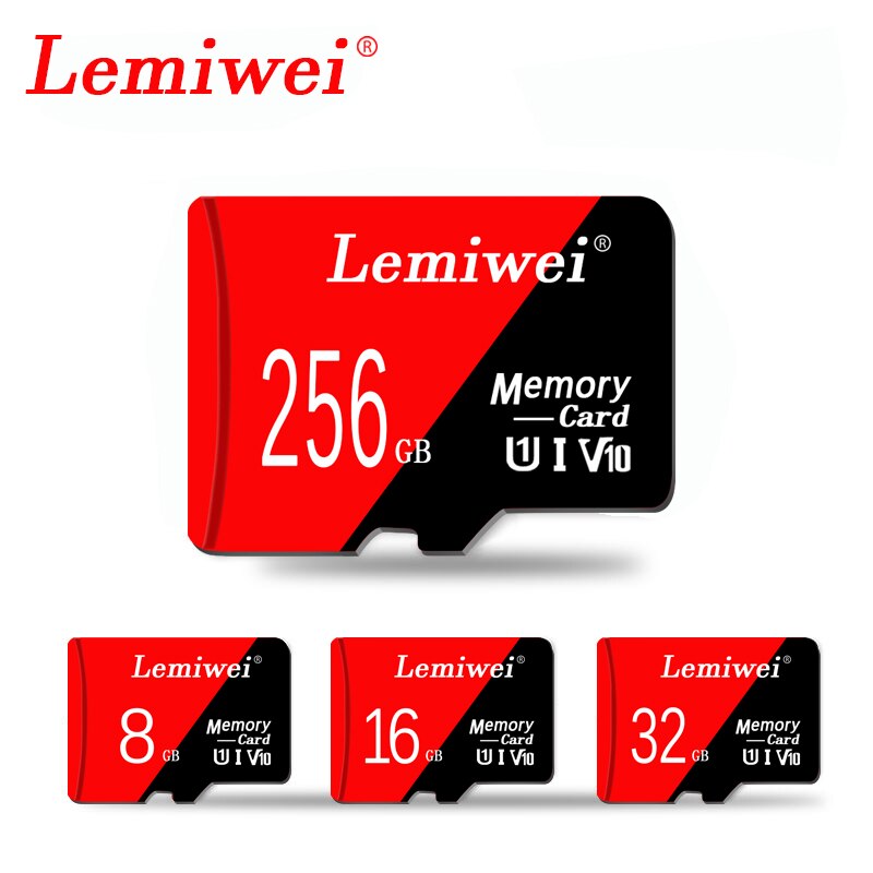 Tarjeta Micro sd Class10 de 32gb, 64gb, 128gb, Mini tarjeta Flash TF, 8gb, 16gb, 256gb, adaptador gratuito