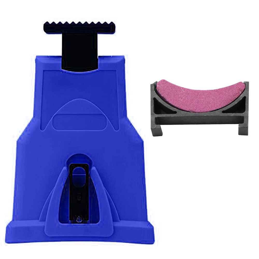 Träbearbetning motorsåg tänder slipare slipkedja med 5 st extra bryne sten slipmaskin slipverktyg: 04