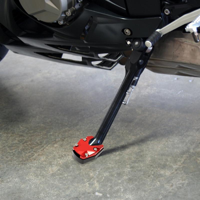 Kick Stand Plate para Motocicleta Anti Sinking Plate, Acessório de suporte, Foot Plate Base, Kickstand Acessório