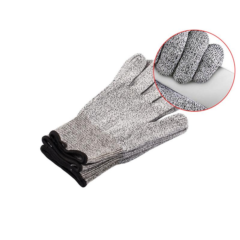 1 Pair Kids Cut Resistant Gloves High Performance Level 5 Hands Protection Cover Kitchen Glove