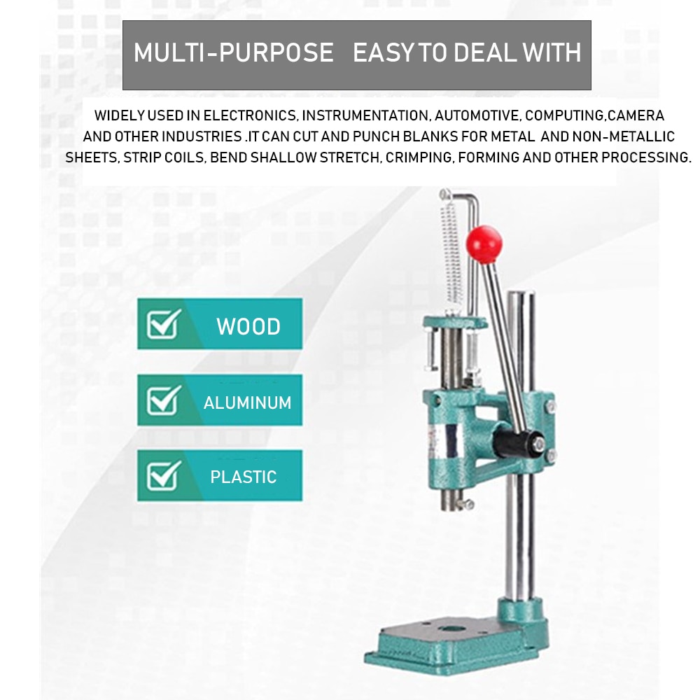 SWANSOFT JM16 Small Industrial Hand Machine Manual Presses Machine Mini Tablet Pill Press Machine