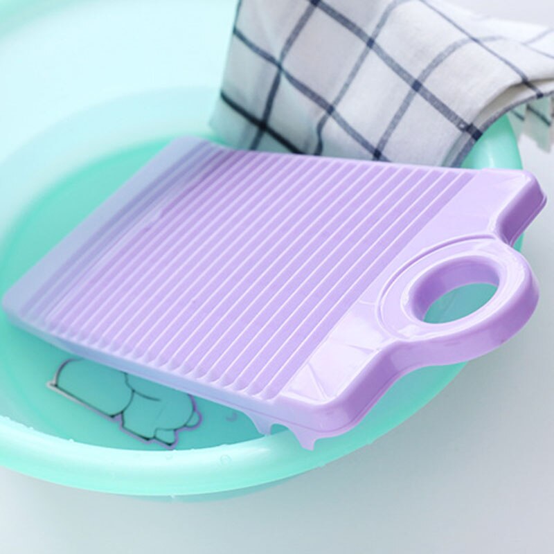 Plastic Washboard Antislip Thicken Washing Board Clothes Cleaning For Laundry B88
