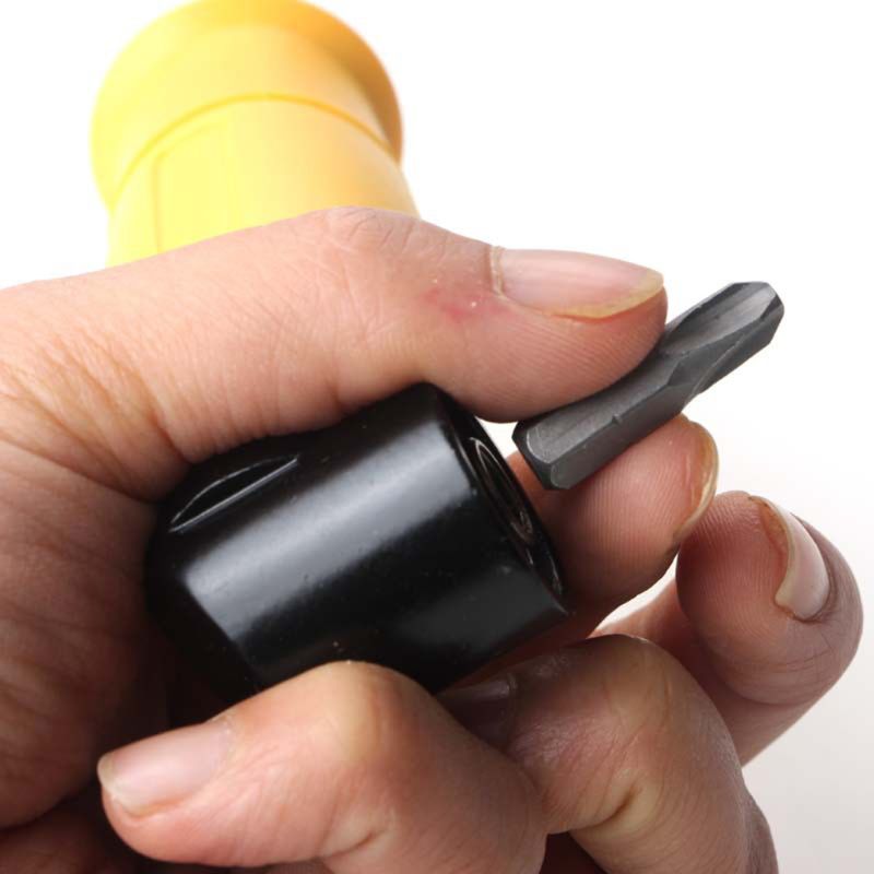 90 Degree Drill Bit Adapter Right Angle Screwdriver Driver Reversible Ratchet