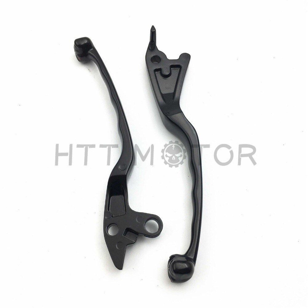 Aftermarket motorcycle parts Black Brake Clutch Skull Hand Levers Fit for Suzuki Intruder 800 1400 1500