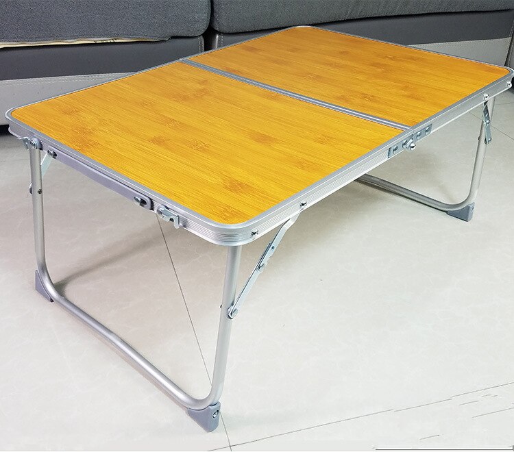 Portable Folding Laptop Table Stand Folding Computer Reading Desk Bed Tray Adjustable Portable Mini Picnic Desk: color 3
