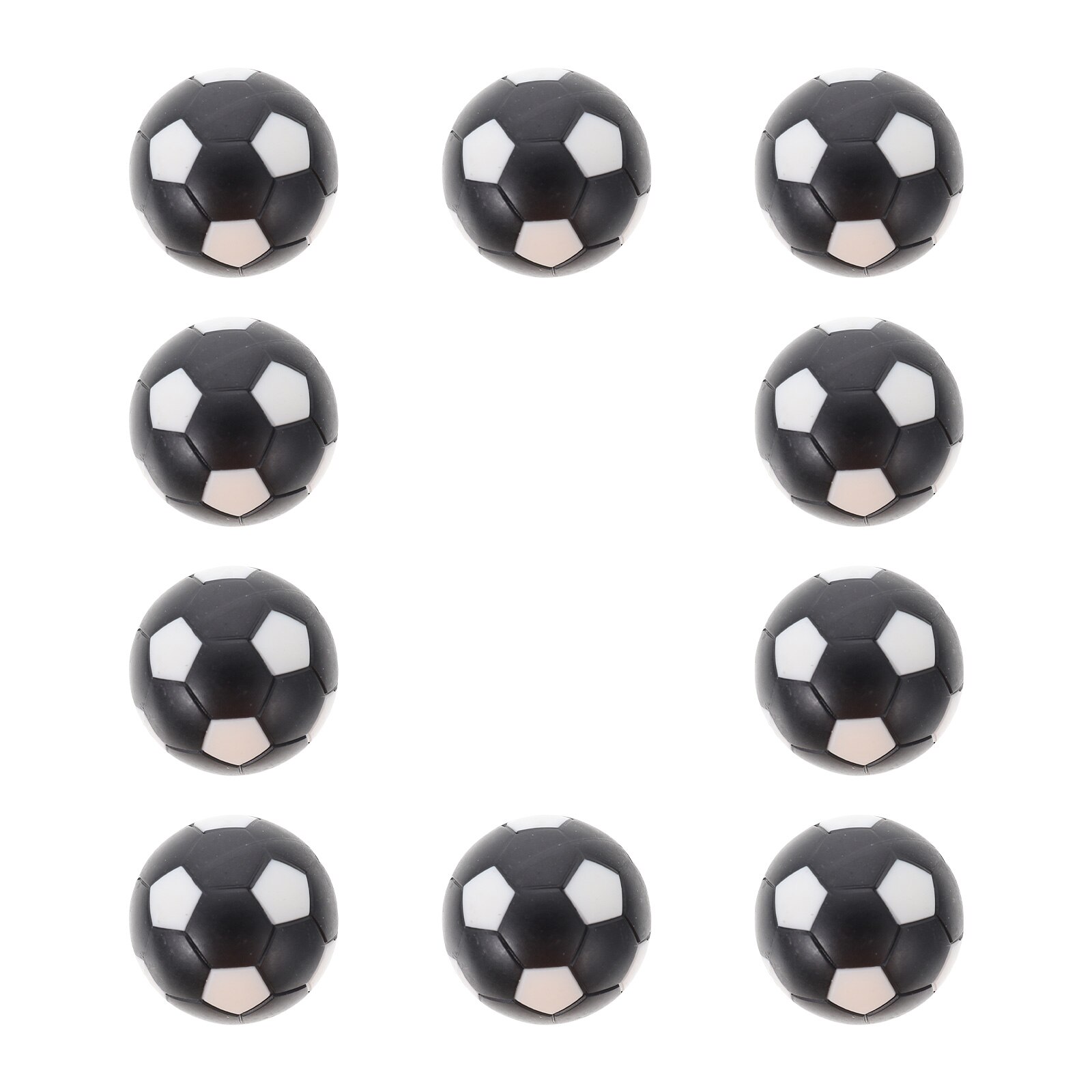 10 stück tischfußbälle, mini-tischbälle, desktop-fußballmaschine, fußballspielzeug