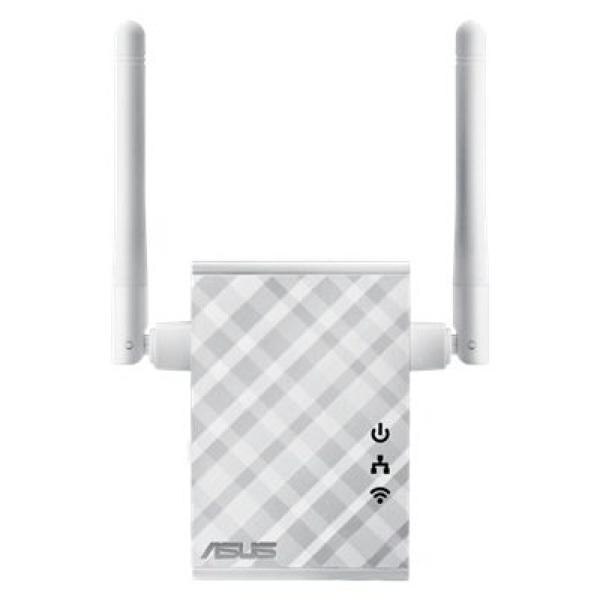 Repetidor de ponto de acesso asus 90ig01x0-bo210 n300 10 / 100 mbps 2x2 dbi