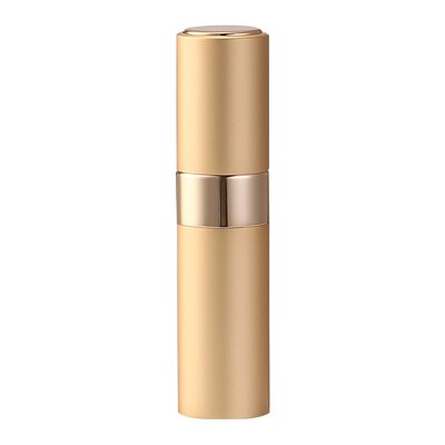 8ml draagbare parfumflesjes van metaal en aluminium, cosmetische sprayflesjes voor op reis, parfumflesjes van glas: Goud