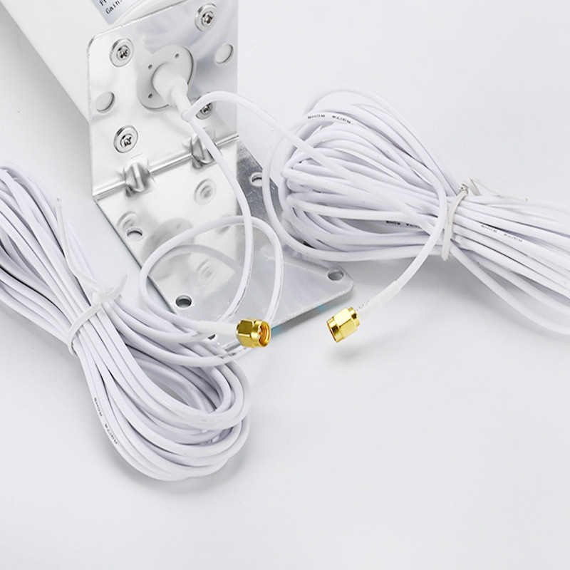 Antena externa para enrutador 3G y 4G, conector SMA Dual para módem, 10-12DBi, 4G, LTE