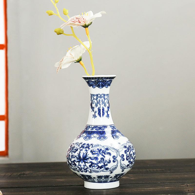 Wall Mounted Ceramic Flower Vases Antique Porcelain Vase Home Decoration