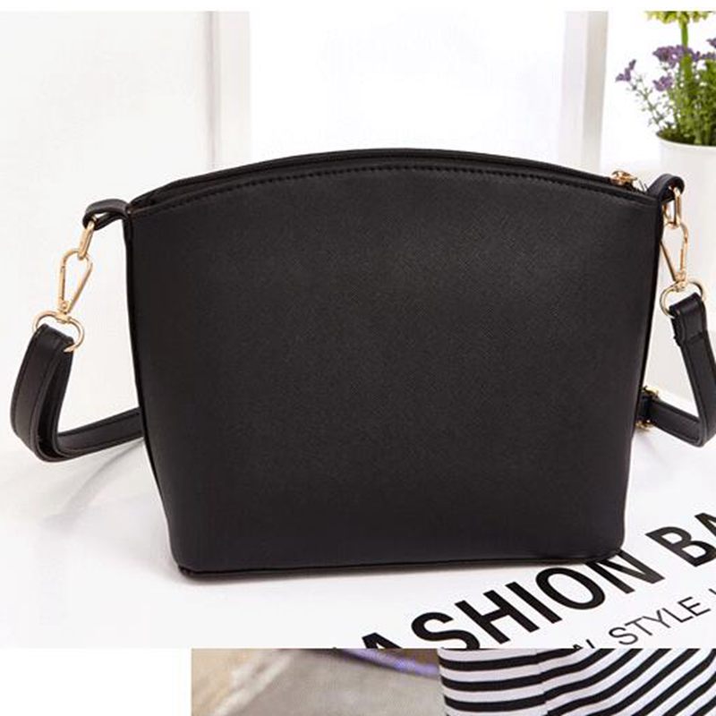 Shell Women Messenger Bags Cross Pattern Women Bags PU Leather Mini Women Shoulder Bag Female S-214