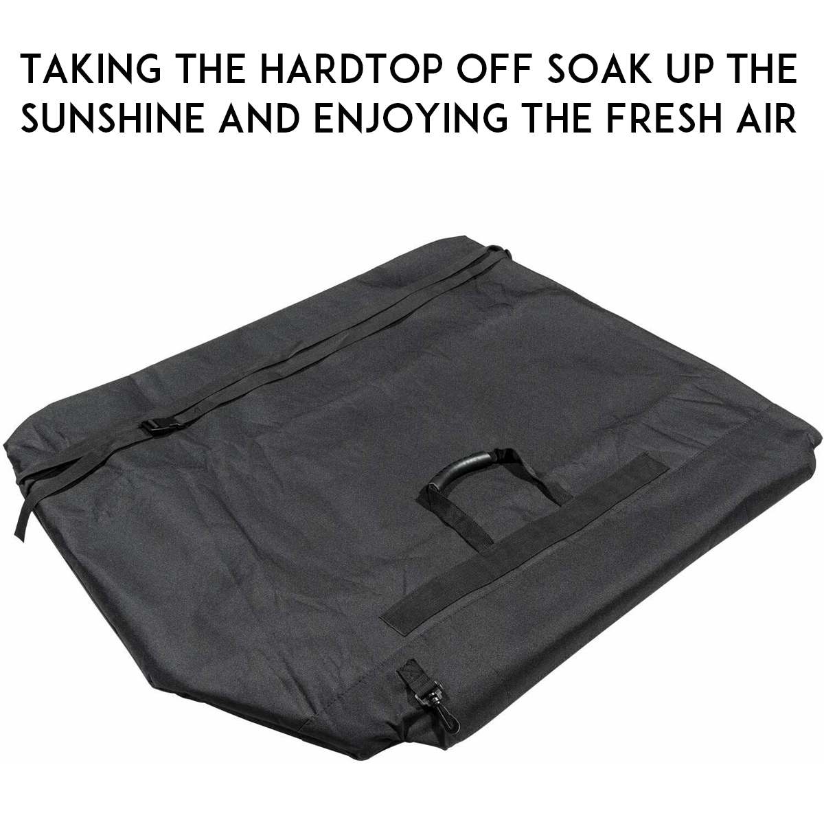 1PCS Freedom Panel Hard Storage Bag Carrying Case with Grab Handle For Jeep For Wrangler JK JL 2007