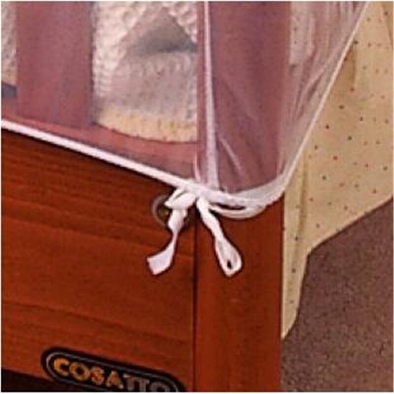 Barneseng barneseng insekt mygg veps fluer nett for spedbarn seng folding crib garn baby baby mygg garn crib net