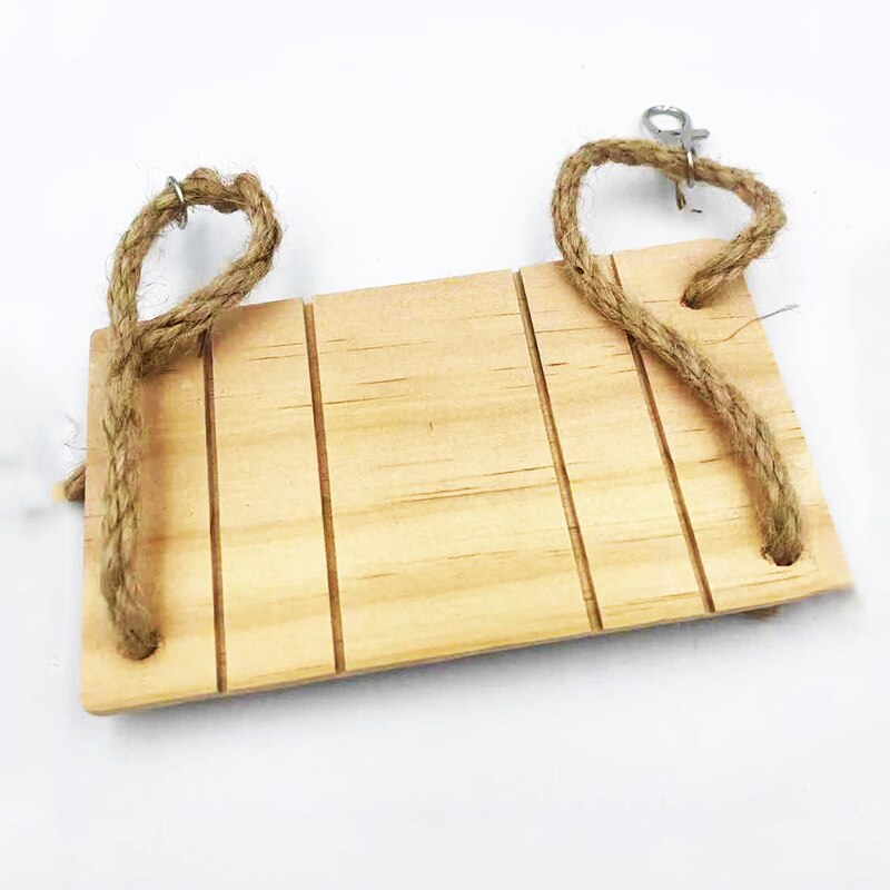 Petit Hamster en bois molaire jouets à mâcher Animal écureuil néerlandais cochon sport exercice soins dents jouets créatifs fournitures pour animaux de compagnie