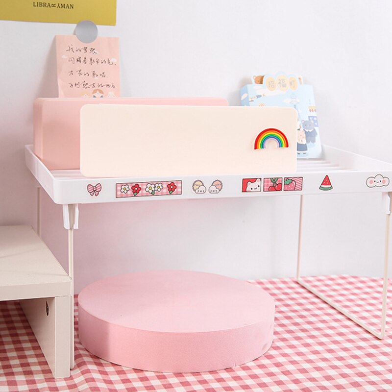 Multifunctionele Mini Opvouwbare Huishoudelijke Staande Opbergrek Voor Huis Keuken Opslag Rack SP99