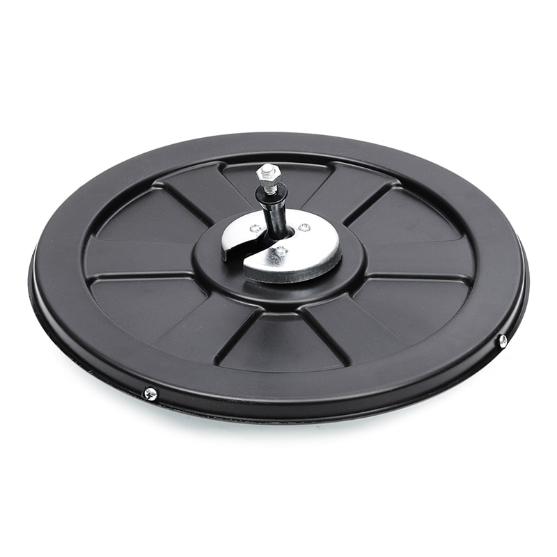 30Cm Wide Angle Security Road Mirror Curved for Indoor Burglar Outdoor Safurance Roadway Safety Traffic Signal Convex Mirror(Bla