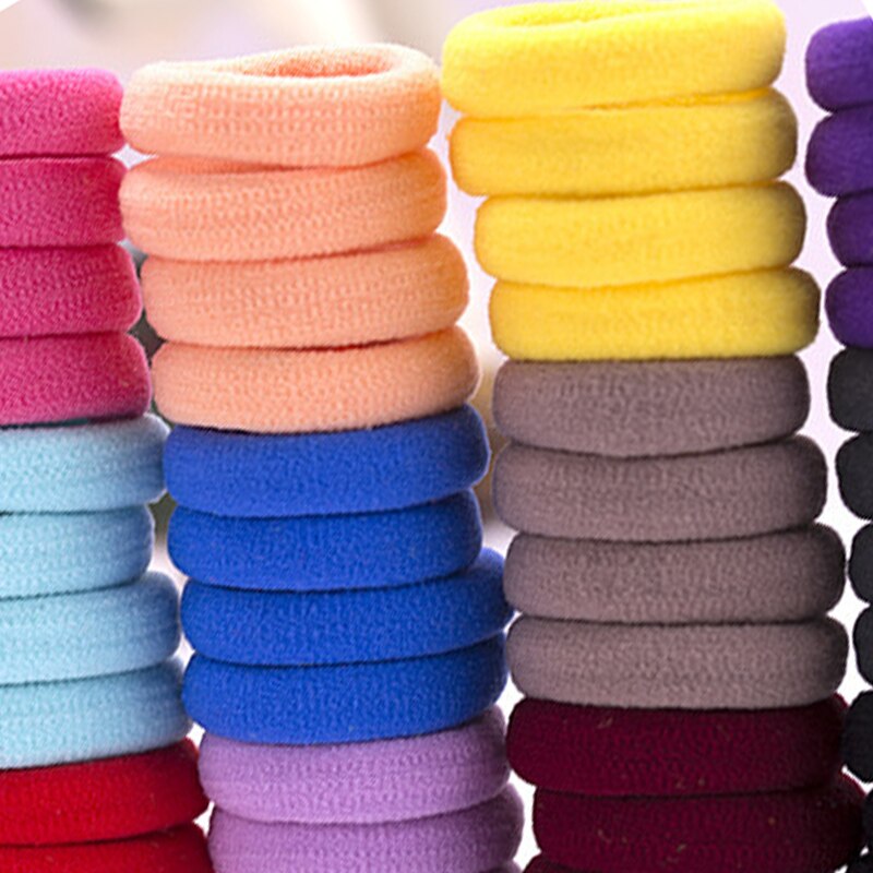 Conjunto de accesorios para el cabello para niña, set de accesorios para el cabello para niña, diadema elástica, varios colores, estilo informal, 100