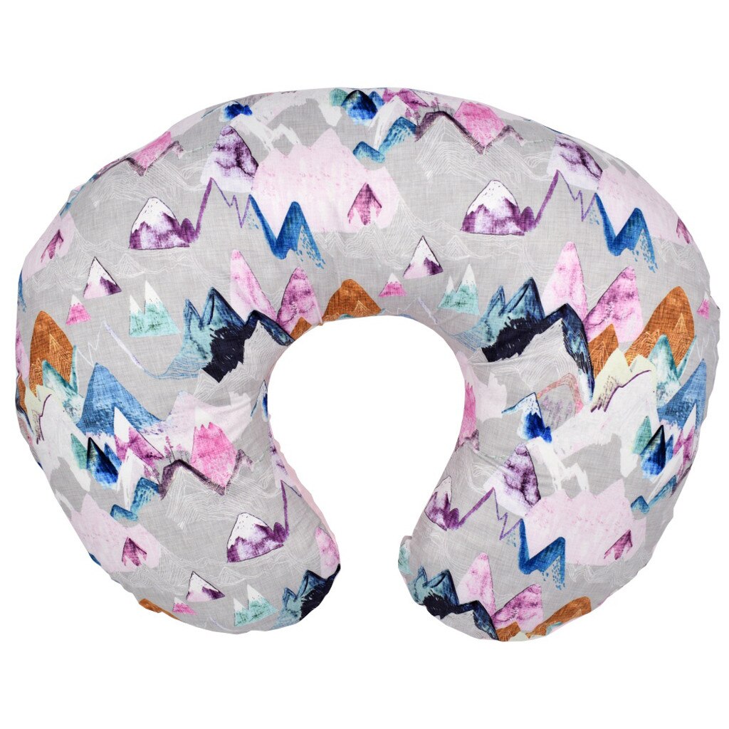 Minky Nursing Newborn Infant Baby Breastfeeding Pillow Cover Nursing Slipcover U-shaped Nursing Pillow Stitching Velvet Pillow: D