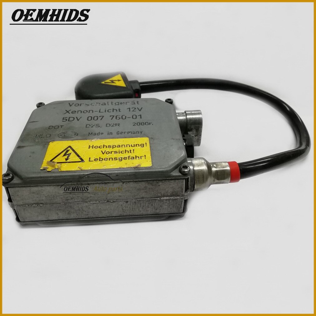 Balastro de xenón Original usado para unidad de Control de faros E39, 5DV00776029, 5DV00776001, OEM, D2S, D2R