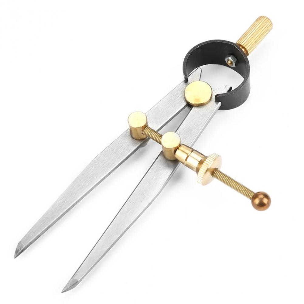 Wing Divider Contour Gauge Adjustable Spring Wing Scriber Edge Creaser Compass DIY Craft Tool Woodworking Carpenter Tools