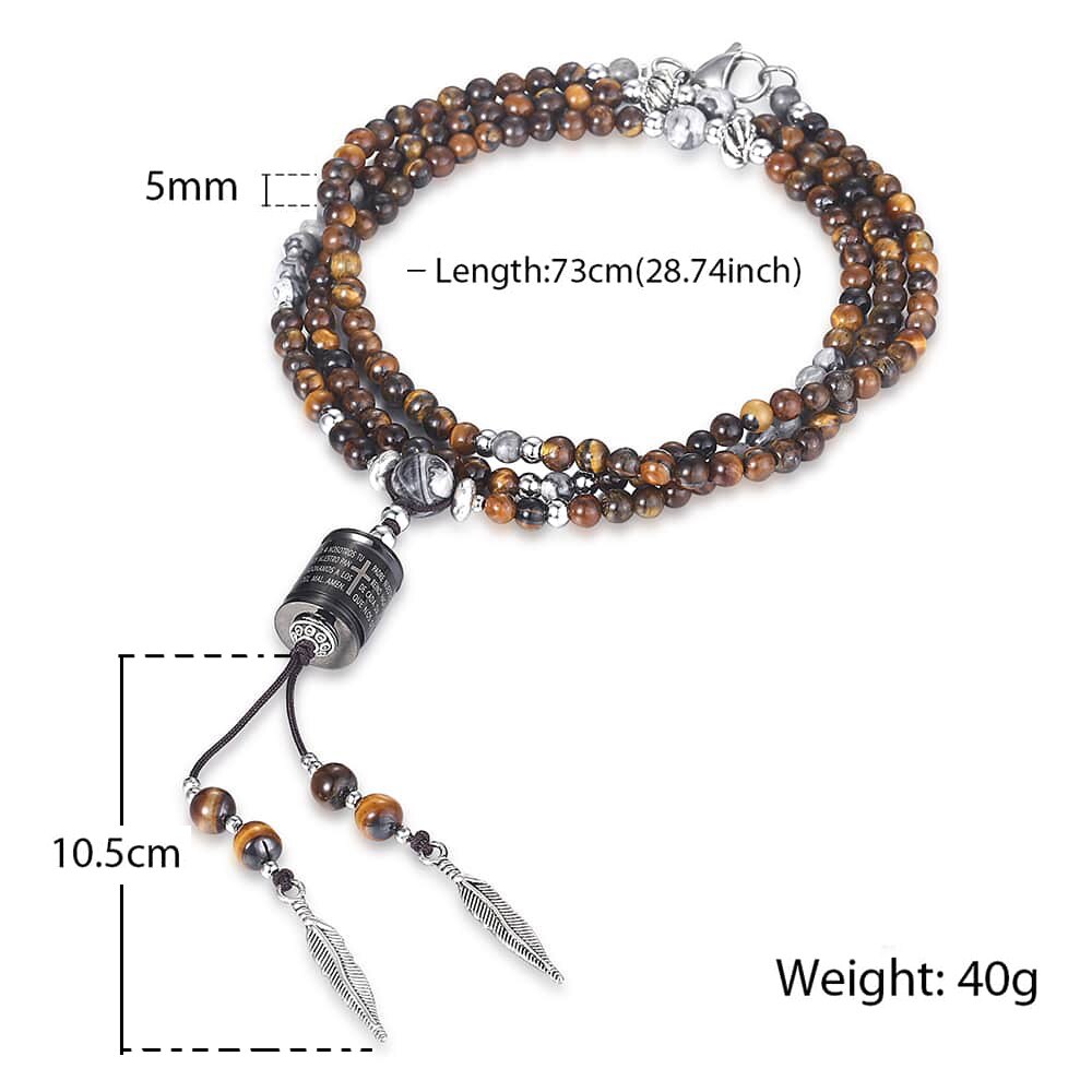 Collier homme Unique argent acier inoxydable flèche pendentif mat noir verre perlé collier mâle bijoux directe DNM07: DN48